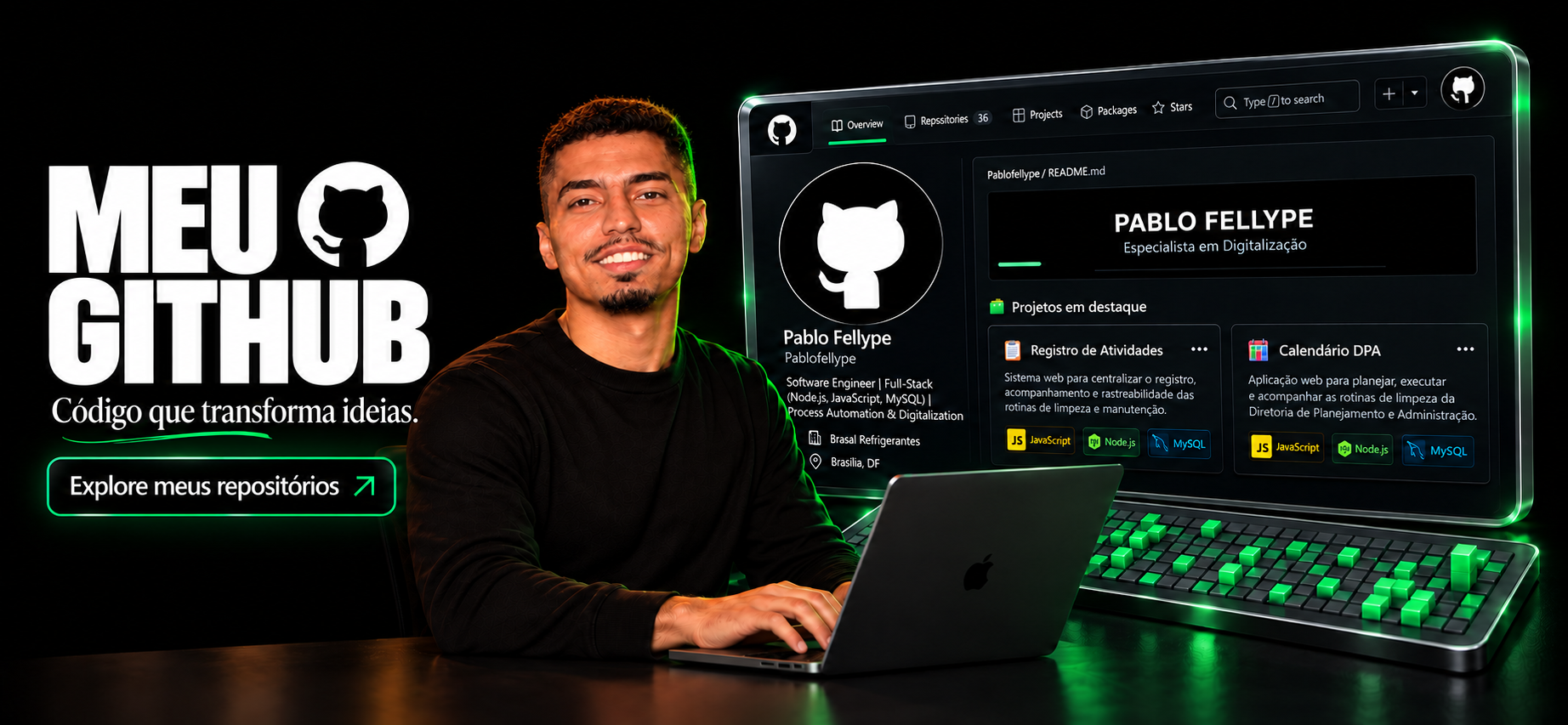 Acessar meu GitHub