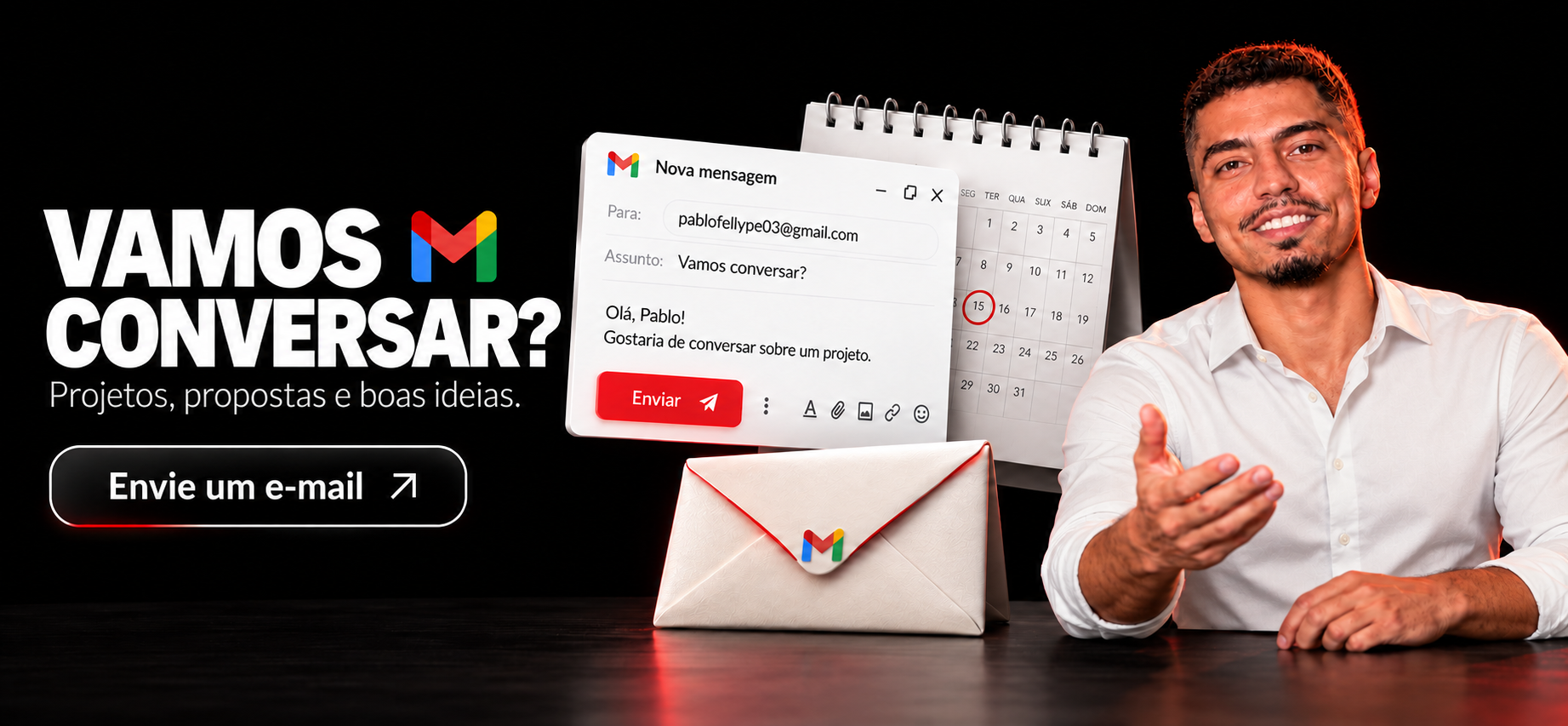Enviar um e-mail pelo Gmail